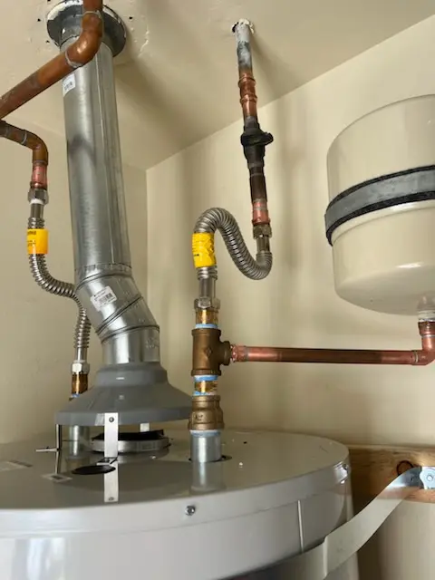 Water heater installation and plumbing repair in Hillsdale